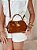 Bolsa Feminina Valencia – Caramelo com Fecho Dourado - Imagem 2