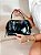 Bolsa Feminina Valencia – Preto com Fecho Dourado - Imagem 1