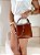 Bolsa Feminina Olivia – Caramelo com Café Estruturada - Imagem 2