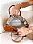 Bolsa Feminina Verona – Caramelo Estruturada - Imagem 4