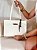 Bolsa Feminina Laura – Off White Estruturada - Imagem 1