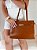Bolsa Feminina Laura – Caramelo Estruturada - Imagem 2