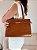 Bolsa Feminina Laura – Caramelo Estruturada - Imagem 3