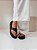 Sandália Flatform Daia – Café Madrid com Peça Dourada - Imagem 3