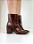Bota Feminina Ravello – Café Cano Curto Salto Bloco - Imagem 3