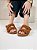 Chinelo Feminino Mel – Caramelo com Fivelas - Imagem 2