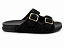 Chinelo Feminino Mel – Preto com Fivelas - Imagem 1