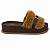 Tamanco Flat Feminino Liz – Café com Caramelo - Imagem 1