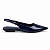 Slingback Feminino Lorena – Azul Marinho Bico Fino - Imagem 1