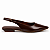 Slingback Feminino Lorena – Café Bico Fino - Imagem 1