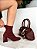 Bota Meia Feminina Duda – Marsala Knit com Salto 7cm - Imagem 5