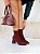 Bota Meia Feminina Duda – Marsala Knit com Salto 7cm - Imagem 4
