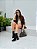 Bota Meia Feminina Duda – Café Knit com Salto 7cm - Imagem 3