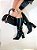 Bota Feminina Isa – Preta Cano Alto com Salto 7cm - Imagem 7