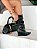Bota Feminina Zoe – Preta Cano Médio com Salto Anabela - Imagem 2