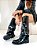 Bota Capa Feminina Lari – Preta Cano Alto com Fivela - Imagem 5