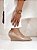 Scarpin Sami – Nude com Salto Anabela 5cm | Glow Store - Imagem 5