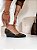 Scarpin Sami – Café com Salto Anabela 5cm | Glow Store - Imagem 3