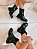 Bota Feminina Taina - Coturno Preto Cano Médio Tratorado | Glow Store - Imagem 6