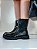 Bota Feminina Taina - Coturno Preto Cano Médio Tratorado | Glow Store - Imagem 2
