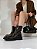 Bota Feminina Taina – Café Coturno Cano Médio Tratorado | Glow Store - Imagem 2