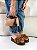 Bolsa Feminina Dominique – Amêndoa Pequena com Alça Transversal | Glow Store - Imagem 2