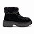 Bota Feminina Adeline – Preta com Pelo e Plataforma | Glow Store - Imagem 1
