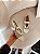 Sapatilha Feminina Pri – Off White em Tela com Detalhe Dourado | Glow Store - Imagem 8