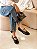 Sapatilha Feminina Bella - Preta com Fivela e Bico em Verniz | Glow Store - Imagem 9