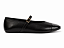 Sapatilha Feminina Bella - Preta com Fivela e Bico em Verniz | Glow Store - Imagem 1