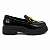 Mocassim Feminino Sabrina - Preto Tratorado | Glow Store - Imagem 1