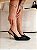 Scarpin Feminino Mônaco - Preto com Salto Dourado 7 cm Glow Store - Imagem 3