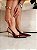 Scarpin Feminino Mônaco - Marsala Verniz com Salto Dourado 7 cm | Glow Store - Imagem 4