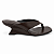 Tamanco Feminino Maya - Café com Salto Anabela 6 cm | Glow Store - Imagem 1