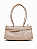 Bolsa Feminina Priscila - Amêndoa Estruturada com Chaveiro - Imagem 1