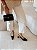 Slingback Feminino Lucca - Preto Bico Quadrado com Ponteira em Verniz - Imagem 3