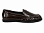 Mocassim Feminino Capri - Café Bico Quadrado Confortável | Glow Store - Imagem 1