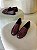 Mocassim Feminino Roma - Marsala Crôco Bico Redondo - Imagem 5