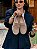Mocassim Feminino Roma - Taupe em Camurça Bico Redondo - Imagem 6