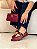 Sapatilha Feminina Malu - Marsala em Tela com Fivela - Imagem 2