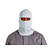 Balaclava Antichama para Eletricista Ledan Risco 2 NR10 14 cal/cm² - Imagem 2