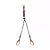 Talabarte Y Ectra CQTL0235 1,30m Steelflex - Imagem 1