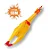 Frango Sonoro Medio 31cm - Imagem 1