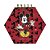 Mini Fichario Smart Hexagonal Mickey - Imagem 1
