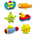 Kit de Borrachas Kaz Alien Space (6 Unidades) - Imagem 2