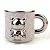 Caneca de Cerâmica Urso Cromado - Imagem 1