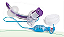 Cânula de Traqueostomia C/Balão Blue Line 7.5mm - Portex - Ref: 100.800.075 - Imagem 1