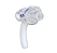 Cânula de Traqueostomia Flexível Shiley 8.5 Sem Balão / Reutilizável (Tapeguard) 8UN85R - Covidien - Imagem 1