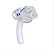 Cânula de Traqueostomia Flexível Shiley 7.0 Sem Balão / Reutilizável (Tapeguard) 5UN70R - Covidien - Imagem 1
