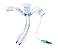 Cânula para Traqueostomia 7.5mm com balão - Well Lead Plus - Imagem 1